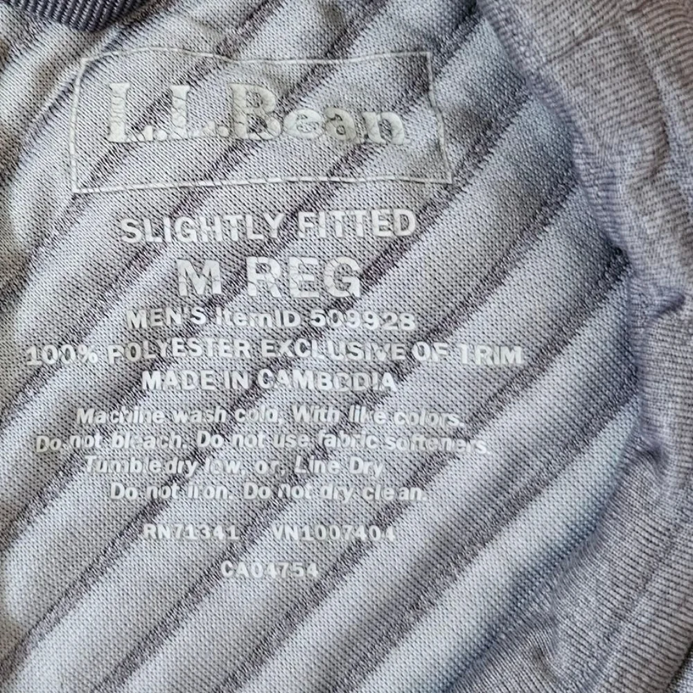 L.L. Bean Gray Men's Pullover, Size M Reg